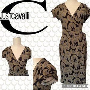 Just Cavalli wrap dress